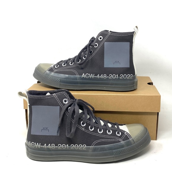 Converse Chuck 70 For Women Shoe High Top Sneakers Skate Gray Canvas A02277C - Picture 4 of 9